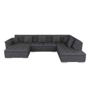 Ecksofa ARIA links anthrazit