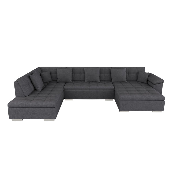 Ecksofa ARIA rechts anthrazit