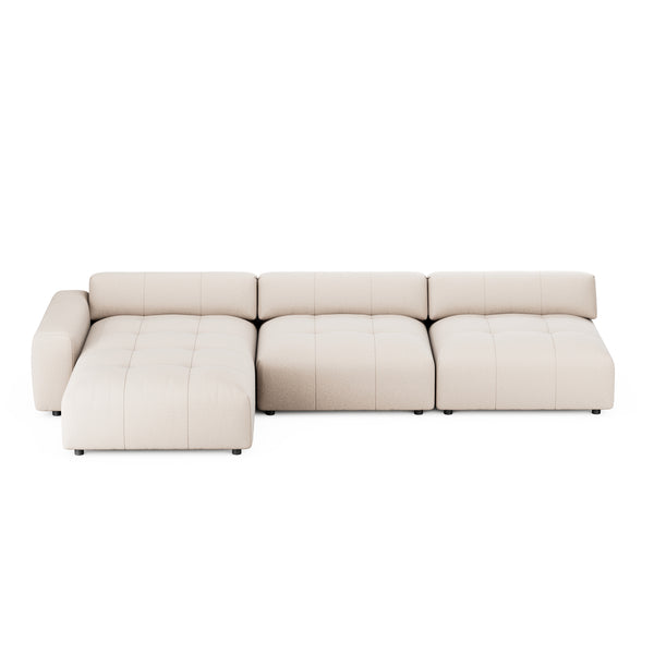 Ecksofa BONNIE links beige