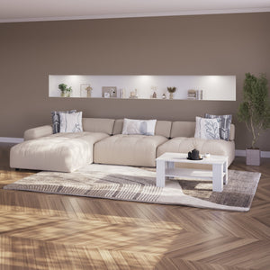 Ecksofa BONNIE links beige