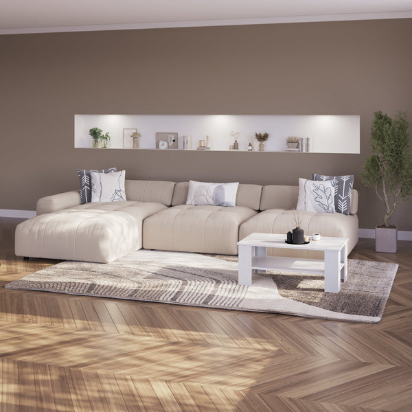 Ecksofa BONNIE links beige