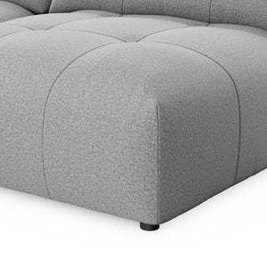 Ecksofa BONNIE links grau