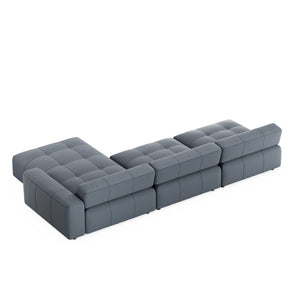 Ecksofa BONNIE rechts anthrazit