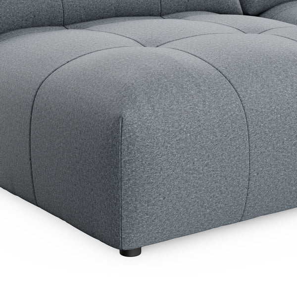 Ecksofa BONNIE rechts anthrazit