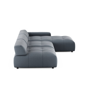 Ecksofa BONNIE rechts anthrazit
