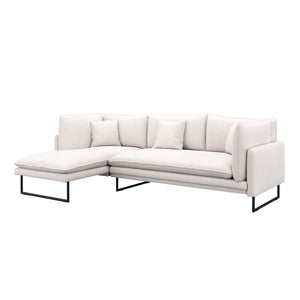 Ecksofa MARISA links creme