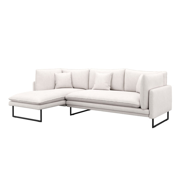 Ecksofa MARISA links creme
