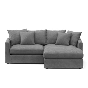 Ecksofa Cord ILONA anthrazit