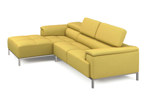 Ecksofa JANA gelb rechts