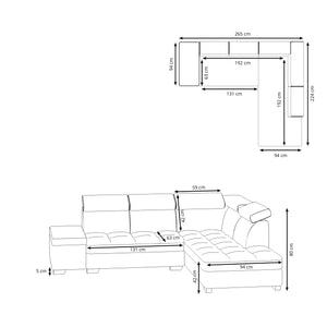 Ecksofa DEBORA