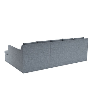 Ecksofa DINA rechts anthrazit