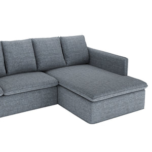 Ecksofa DINA rechts anthrazit