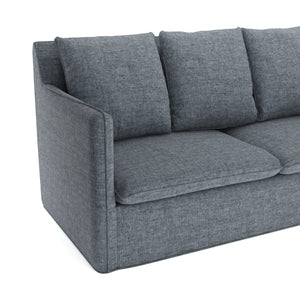 Ecksofa DINA rechts anthrazit
