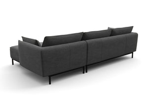 Ecksofa ELVIS rechts anthrazit