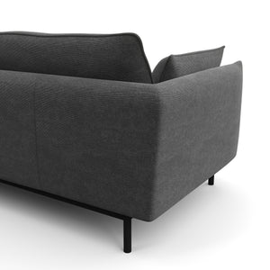 Ecksofa ELVIS rechts anthrazit