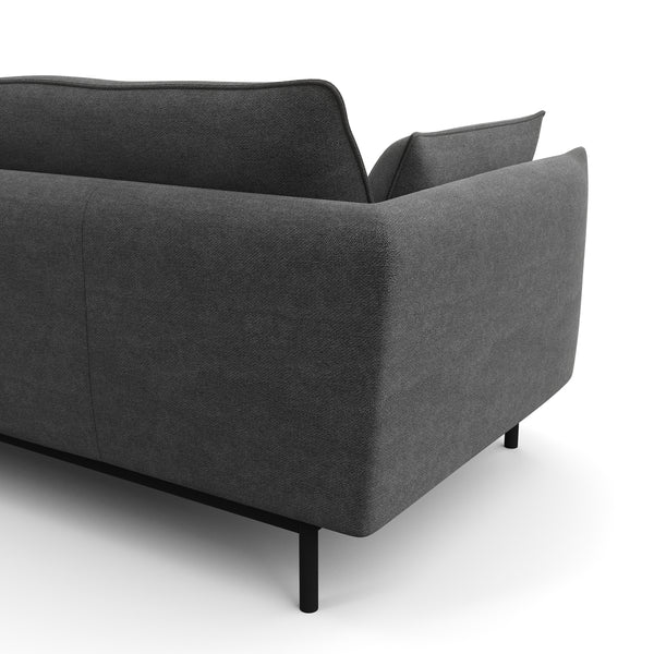 Ecksofa ELVIS rechts anthrazit