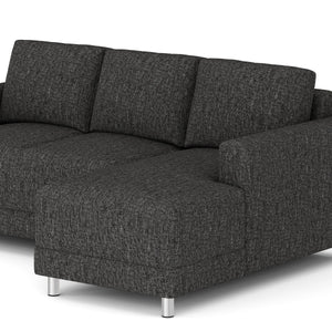 Ecksofa ERIN rechts anthrazit