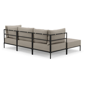 Ecksofa ETHAN 3-Sitzer beige