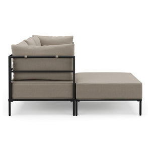 Ecksofa ETHAN 3-Sitzer beige
