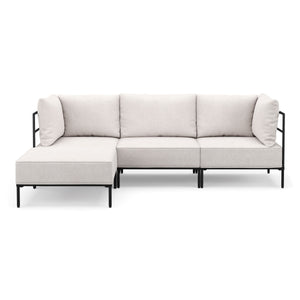 Ecksofa ETHAN 3-Sitzer creme