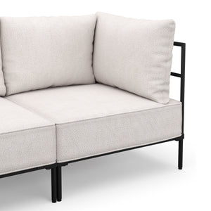 Ecksofa ETHAN 3-Sitzer creme