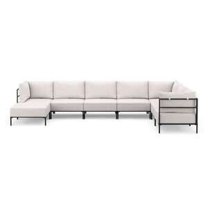 Ecksofa ETHAN Deluxe 6-Sitzer creme