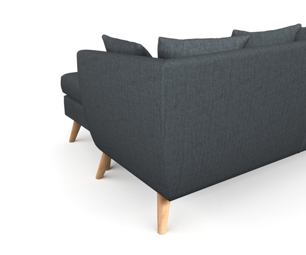 Ecksofa HAILY anthrazit