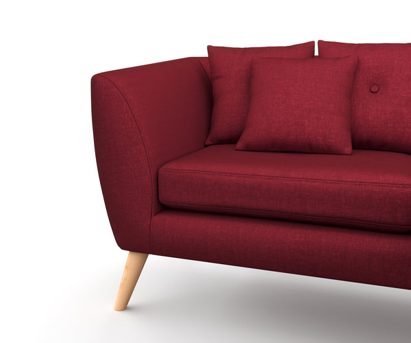 Ecksofa HAILY bordeaux