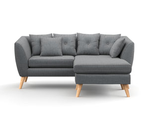 Ecksofa HAILY grau
