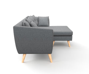 Ecksofa HAILY grau