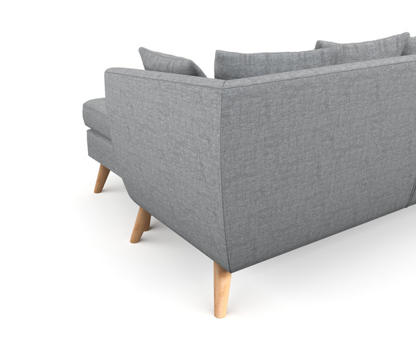 Ecksofa HAILY grau