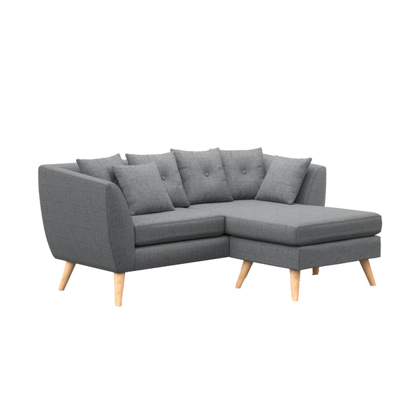 Ecksofa HAILY grau