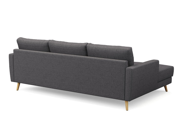 Ecksofa MANDY links anthrazit