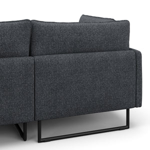 Ecksofa MARISA links anthrazit