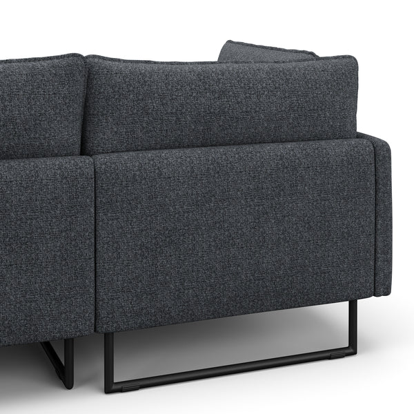 Ecksofa MARISA links anthrazit