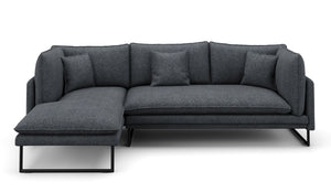 Ecksofa MARISA links anthrazit