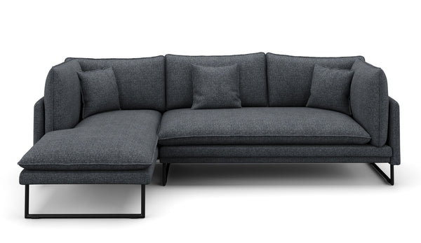 Ecksofa MARISA links anthrazit