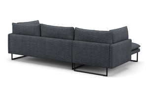 Ecksofa MARISA links anthrazit