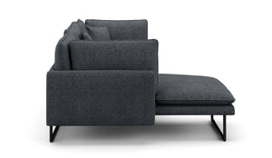Ecksofa MARISA links anthrazit