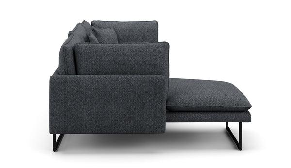 Ecksofa MARISA links anthrazit