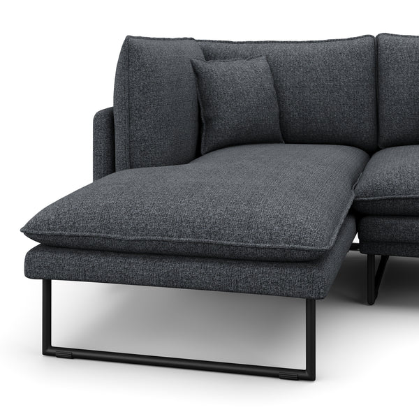 Ecksofa MARISA links anthrazit