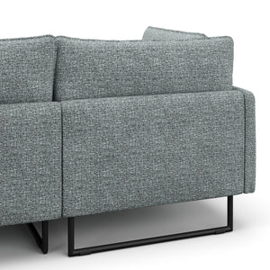Ecksofa MARISA links grau