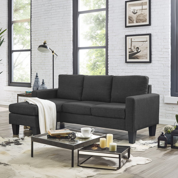 Ecksofa MILA anthrazit