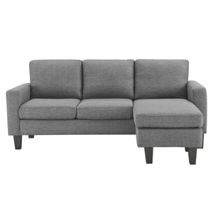 Ecksofa MILA grau