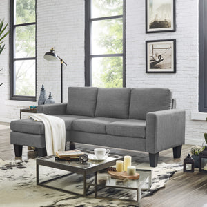 Ecksofa MILA grau