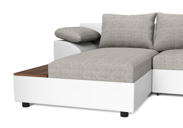 Ecksofa NALA mit Schlaffunktion links