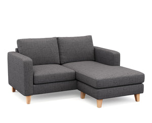 Ecksofa NOLAN rechts anthrazit