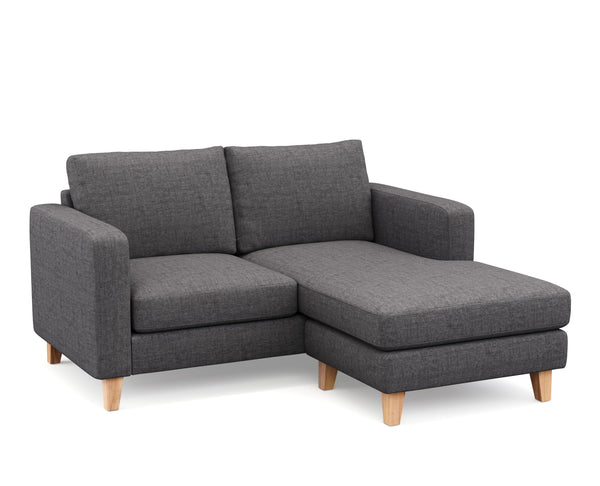 Ecksofa NOLAN rechts anthrazit