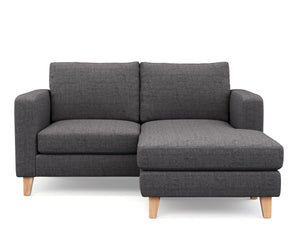 Ecksofa NOLAN rechts anthrazit