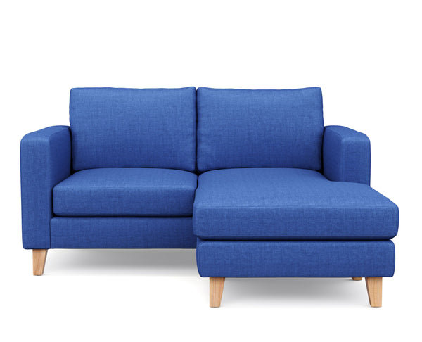 Ecksofa NOLAN rechts blau